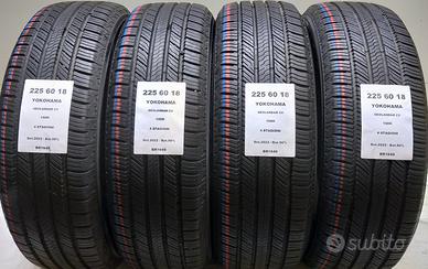 4 GOMME 225 60 18 YOKOHAMA BR1649