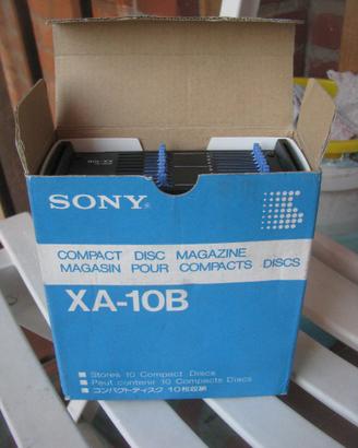 Sony xa 10b compact disc magazine