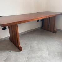 tavolo in massello di castagno 