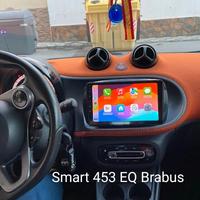 Navigatore Android CarPlay Smart 453 451 Brabus EQ