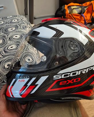 casco scorpion exo-r1 evo carbon air SUPRA