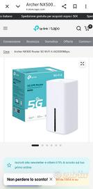 TP-LINK router 5G Wi-Fi tutte le sim 