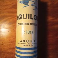 Latta PUBBLICITARIA Olio da motore AQUILOIL 