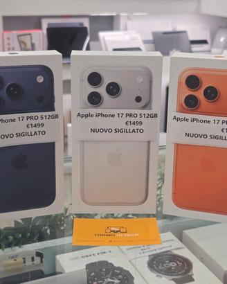 Apple iPhone 17 Pro 512GB - NUOVO SIGILLATO