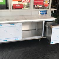 Tavolo Armadiato INOX RISTORAZIONE Bancone Aliment