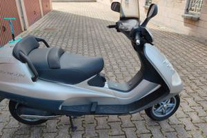 moto 125 exagon lx4, motore 4 tempi 