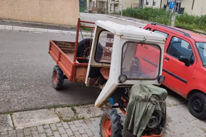 motozappa cabinata 14cavalli con documenti 