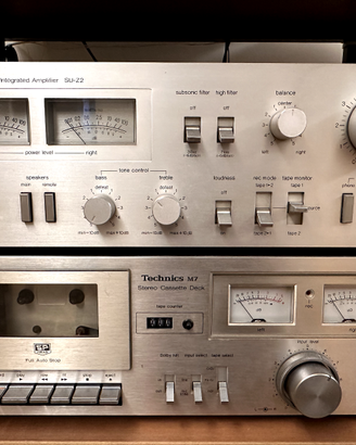 Impianto Hi‑Fi Technics Vintage anni ’70