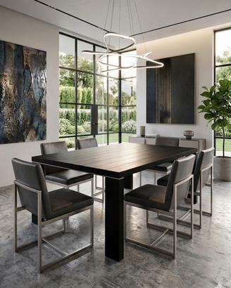 TAVOLO FRATINO WENGE' 180X90 ZANOTTA