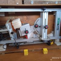 Guida di precisione per taglio travi in legno