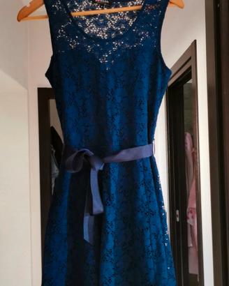Abito Elegante Blu per Cerimonia