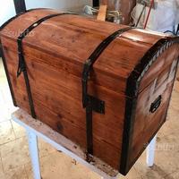 Antico Baule Bellico Prima Guerra Mondiale 1900