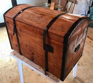 Antico Baule Bellico Prima Guerra Mondiale 1900