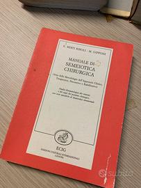 Libro medicina manuale semiotica chirurgica