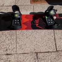 TAVOLA SNOWBOARD DYNASTAR CON ATTACCHI DRAKE