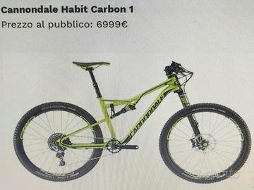 MTB Cannondale Lefty Habit 1 Carbon 