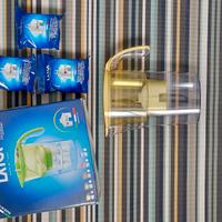 caraffa filtrante laica con 3 filtri nuovi