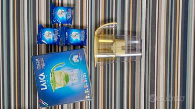 caraffa filtrante laica con 3 filtri nuovi