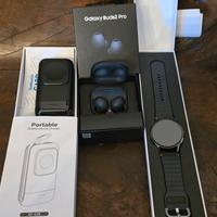 SAMSUNG WATCH 7+  BUDS 2 PRO + POWERBANK 