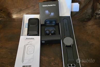 SAMSUNG WATCH 7+  BUDS 2 PRO + POWERBANK 