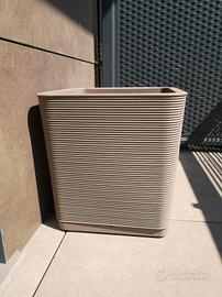 Vaso in plastica quadrato