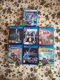 Lotto giochi Ps4 + ps5