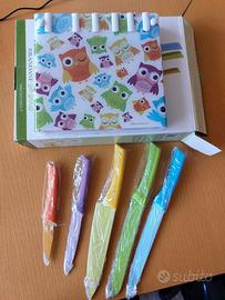 Brandani ceppo coltelli Gufi