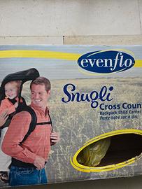 Zaino trekking porta bambini Evenflo Snugli 