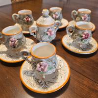 Servizio  caffè tipo capodimonte 