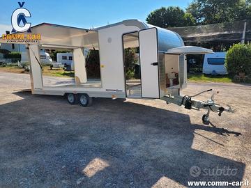 Altro CARRELLO RIMORCHIO FURGONATO CRESCI PAF 25L