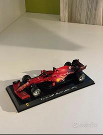 modellino ferrari SF-21 Charles Leclerc 1:24