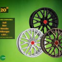 Cerchi in Lega 20" Audi, Bmw e altri