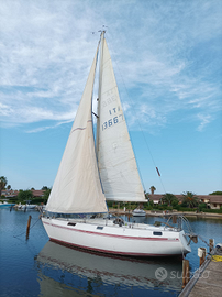 Barca a vela 9.9 metri senza patente con Mot. 28cv