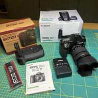 Canon 70D + batterygrip nuovo