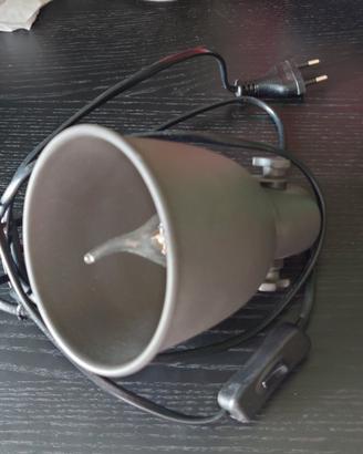 Lampada faretto da parete Ikea Hektar grigio scuro