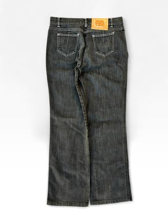 Jeans Vintage Roccobarocco Y2k Grigio Scuro
