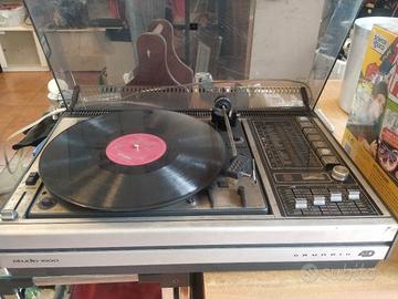 GIRADISCHI GRUNDIG CON RADIO