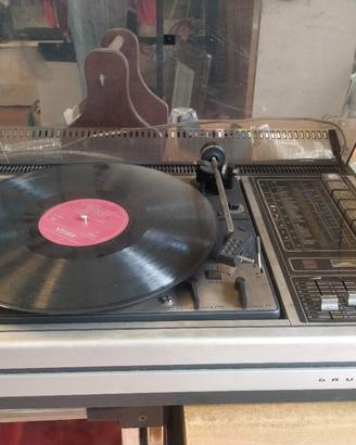 GIRADISCHI GRUNDIG CON RADIO