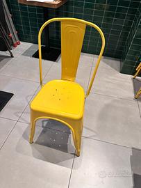 Sedie stile industriale ferro