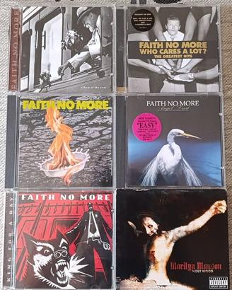 Lotto 6CD Faith No More & Marilyn Manson
