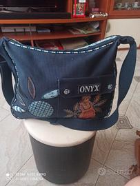 borsa misure 29/35 tracolla allungabile Onyx