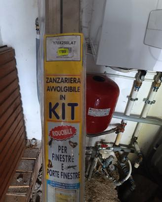 zanzariera per portafinestra nuova misura 170x259