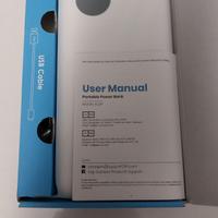 power bank 20000mAh con display LED e porte USB-C