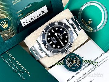 Rolex Submariner No Data 124060 - Ottobre 2026