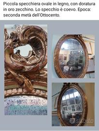 Piccola Specchiera dorata