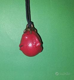 Behelit Rosso – Ciondolo Berserk 3D dipinto a mano