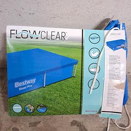 Piscina, telo  2.21 MX1.50 M +  2 pompe e 2 filtri