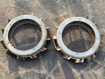 Ruote in ferro Motocoltivatore