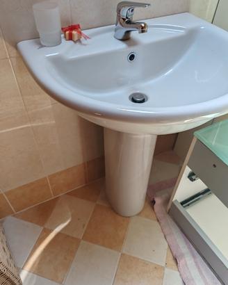 lavandino bagno con colonna 