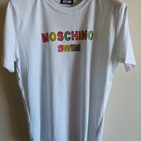 t-shirt uomo donna moschino love tg M maglia 
